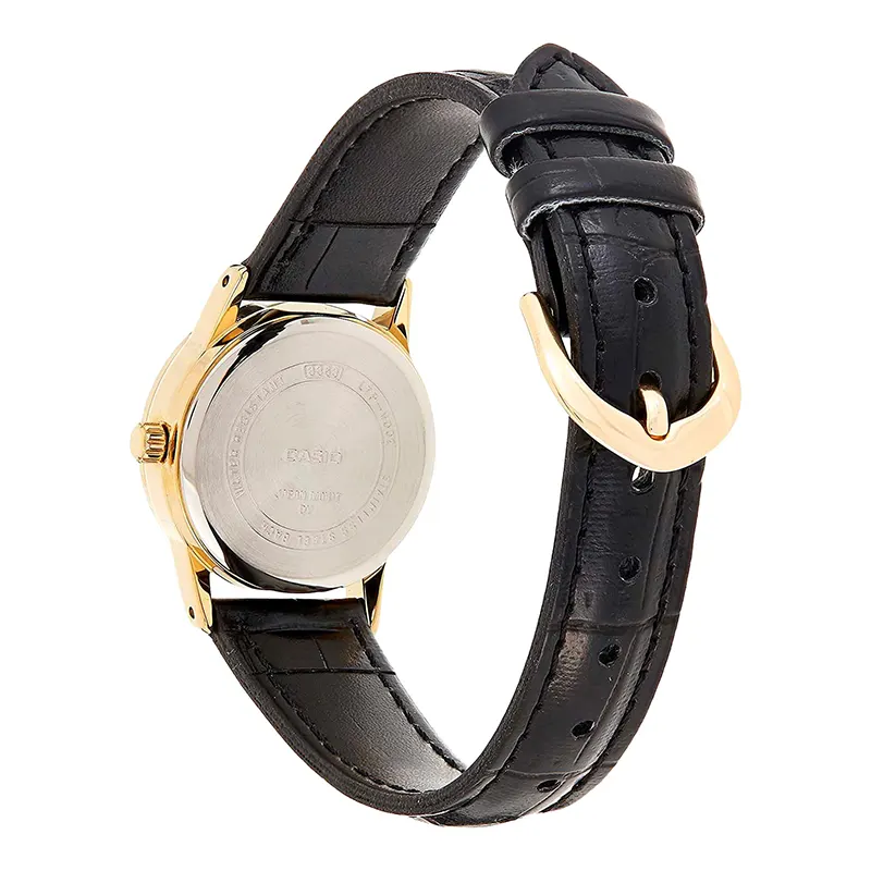 Casio White Dial Analog Ladies Watch- LTP-V002GL-7B